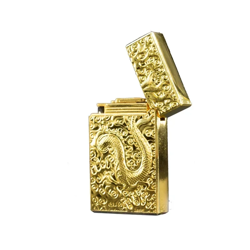 Dragon Gas Lighter Grinding Je - đánh giá và giá Fire Starting Kit