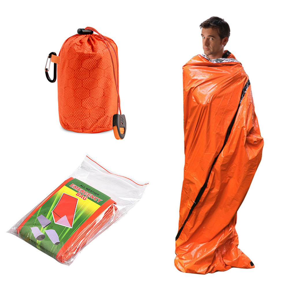 Thermal Sleeping Bag Portable  - đánh giá và giá Bivy Bag Emergency