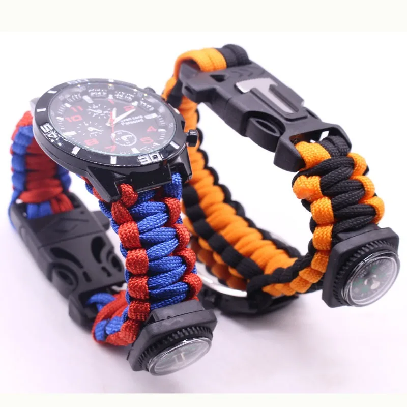 Multifunctional Outdoor Watch  - đánh giá và giá Fire Starting Kit