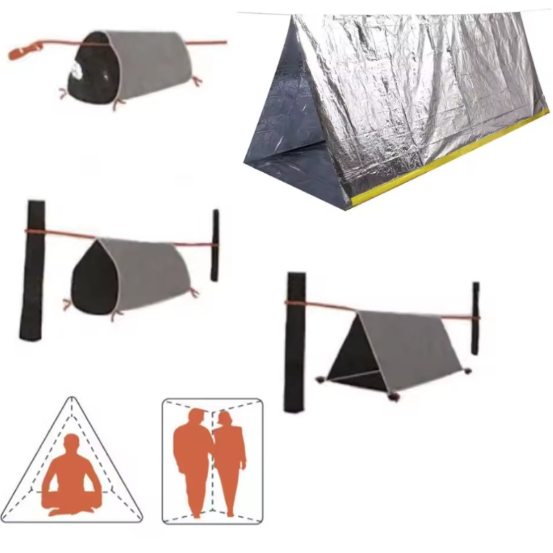 Portable 2‑Person Emergency Su - đánh giá và giá Emergency Mylar Tent
