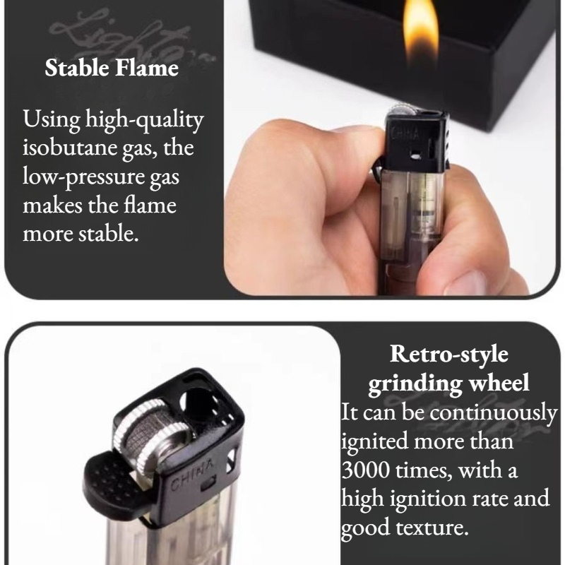 Mini Disposable Lighters, Slim - đánh giá và giá Fire Starting Kit