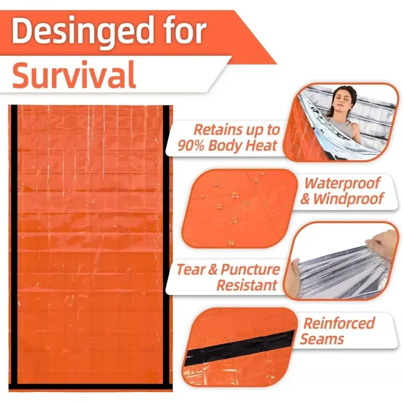 Emergency Sleeping Bag, PE Alu - đánh giá và giá Bivy Bag Emergency